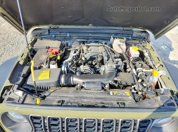 1C4PJXDGXSW516815 2025 JEEP WRANGLER Green Widok komory silnika