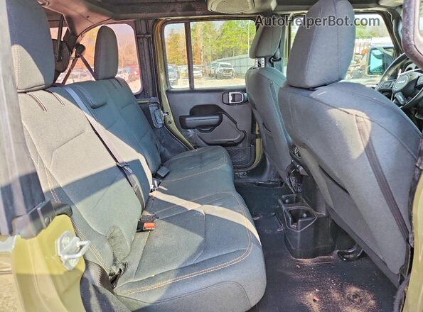 1C4PJXDGXSW516815 2025 JEEP WRANGLER Green Widok wnętrza z tyłu