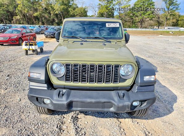 1C4PJXDGXSW516815 2025 JEEP WRANGLER Green Widok z przodu