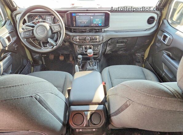 1C4PJXDGXSW516815 2025 JEEP WRANGLER Green Widok deski rozdzielczej