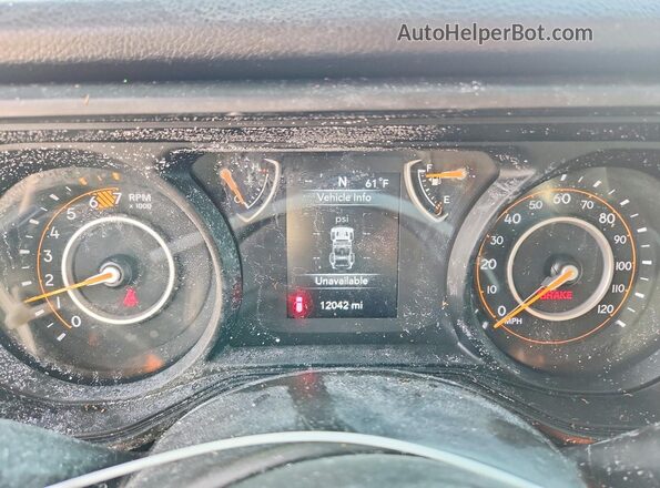 1C4PJXDGXSW516815 2025 JEEP WRANGLER Green Widok zestawu wskaźników