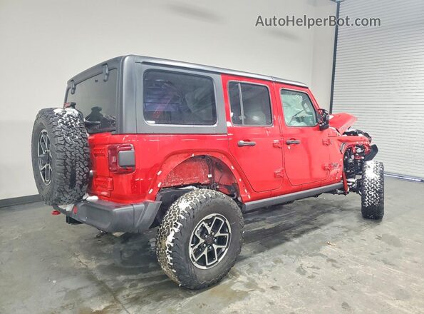 1C4PJXFN8TW185536 2026 JEEP WRANGLER Красный Задняя правая четверть