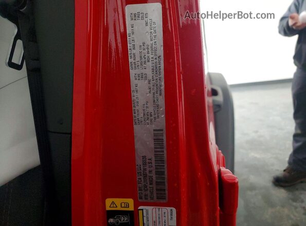 1C4PJXFN8TW185536 2026 JEEP WRANGLER Красный Вид подкапотного пространства
