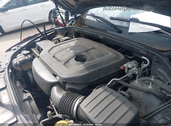 1C4RDHDG0GC353025 2016 DODGE DURANGO Black Widok z tyłu