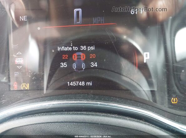 1C4RDHDG0GC353025 2016 DODGE DURANGO Black Widok tylnych siedzeń