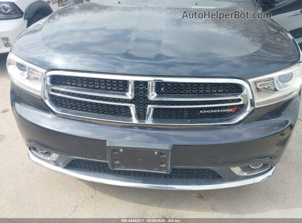 1C4RDHDG0GC353025 2016 DODGE DURANGO Black Widok z przodu