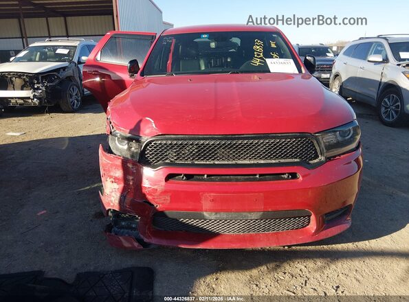 1C4RDHDG1LC223331 2020 DODGE DURANGO Red Առջևի վահանակի տեսք