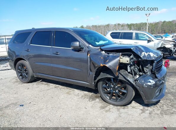 1C4RDHDG4HC833375 2017 DODGE DURANGO Gray Вид задньої частини салону