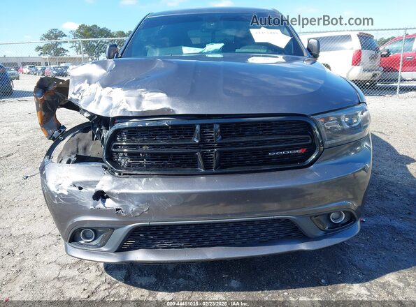 1C4RDHDG4HC833375 2017 DODGE DURANGO Gray Вид щитка приладів