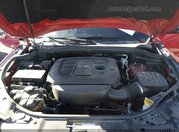 1C4RDHDG4JC261617 2018 DODGE DURANGO Red Widok z tyłu