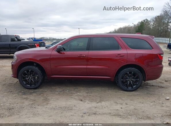 1C4RDHDG4LC441621 2020 DODGE DURANGO Burgundy 