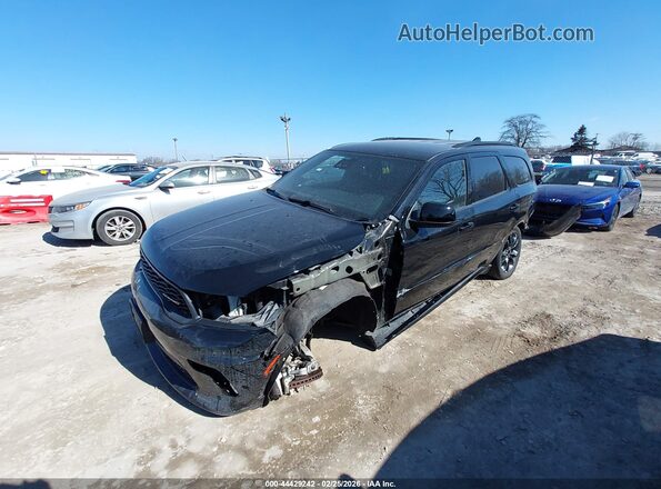 1C4RDHDG8PC596663 2023 DODGE DURANGO Black Przód lewy