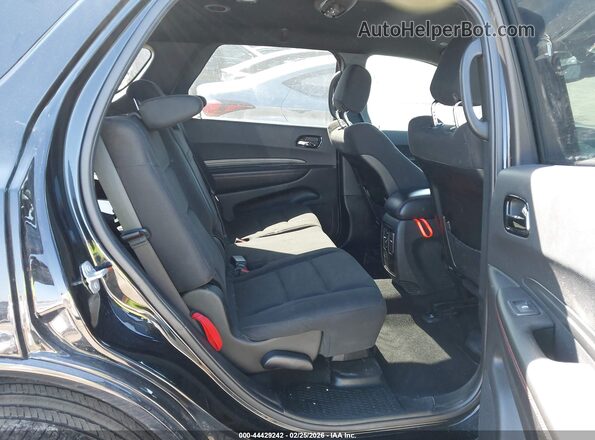 1C4RDHDG8PC596663 2023 DODGE DURANGO Black Widok naklejki z numerem VIN