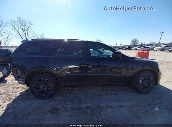 1C4RDHDG8PC596663 2023 DODGE DURANGO Black Widok zestawu wskaźników