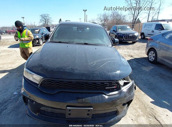 1C4RDHDG8PC596663 2023 DODGE DURANGO Black Widok deski rozdzielczej