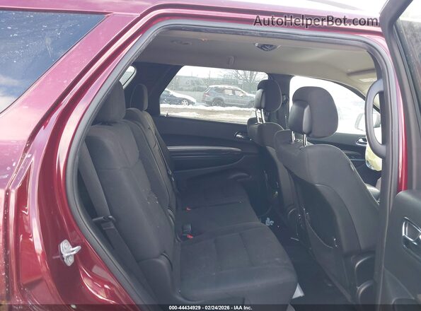 1C4RDJAG0JC218369 2018 DODGE DURANGO Burgundy VIN sticker view