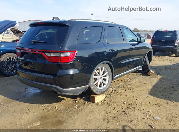 1C4RDJAG4HC669783 2017 DODGE DURANGO Black უკანა მარჯვენა