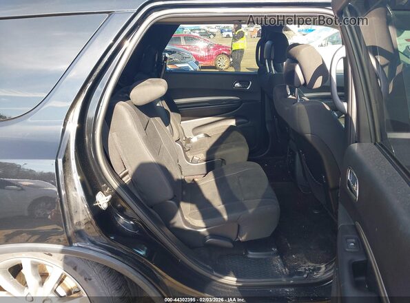 1C4RDJAG4HC669783 2017 DODGE DURANGO Black VIN კოდის სტიკერის ხედი