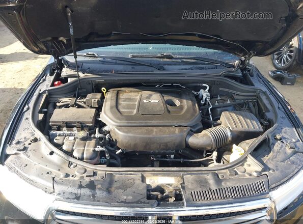 1C4RDJAG4HC669783 2017 DODGE DURANGO Black უკანა ხედი