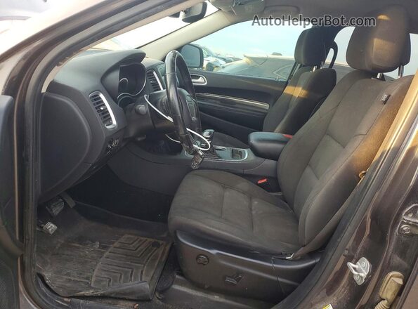 1C4RDJAG9LC249283 2020 DODGE DURANGO Gray Вид салону спереду