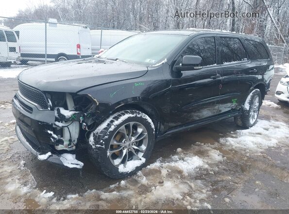 1C4RDJDG0LC308507 2020 DODGE DURANGO Black Առջևի ձախ երեք քառորդ տեսարան