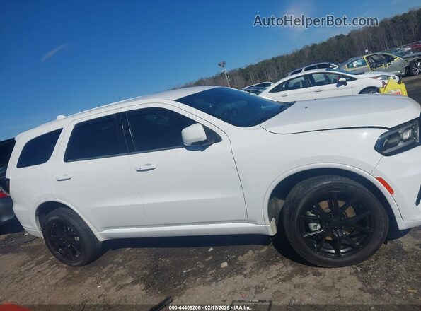 1C4RDJDG1NC104480 2022 DODGE DURANGO White Вид задньої частини салону