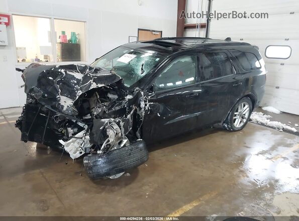 1C4RDJDG2RC119186 2024 DODGE DURANGO Black Передня ліва чверть