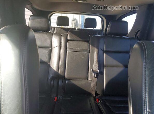 1C4RDJDG3HC725031 2017 DODGE DURANGO Gray Rear seats view