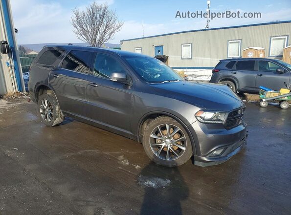 1C4RDJDG3HC725031 2017 DODGE DURANGO Gray Front right