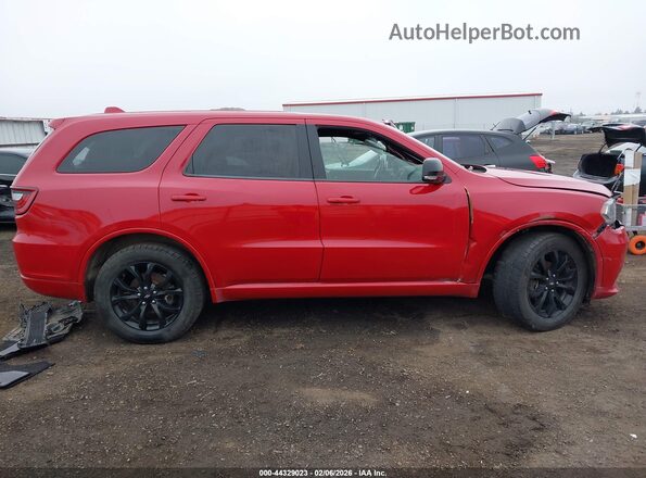1C4RDJDG3KC708253 2019 DODGE DURANGO Red უკანა სალონის ხედი
