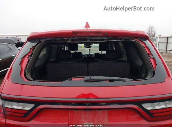 1C4RDJDG3KC708253 2019 DODGE DURANGO Red 