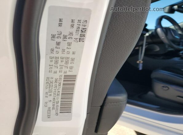 1C4RDJDG5JC116156 2018 DODGE DURANGO White ძრავის განყოფილების ხედი