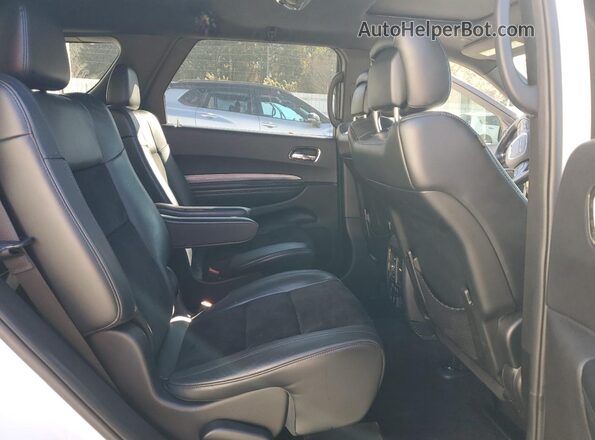 1C4RDJDG5JC116156 2018 DODGE DURANGO White უკანა სავარძლების ხედი