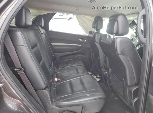 1C4RDJDG6KC723488 2019 DODGE DURANGO Black Widok wnętrza z tyłu