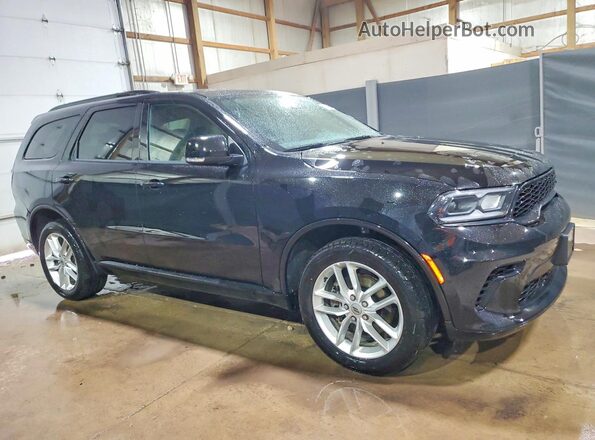 1C4RDJDG8RC207420 2024 DODGE DURANGO Black Przód prawy