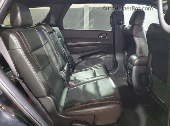 1C4RDJDG8RC207420 2024 DODGE DURANGO Black Widok wnętrza z tyłu