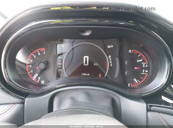 1C4RDJDG8TC184440 2026 DODGE DURANGO Black Vista de los asientos traseros