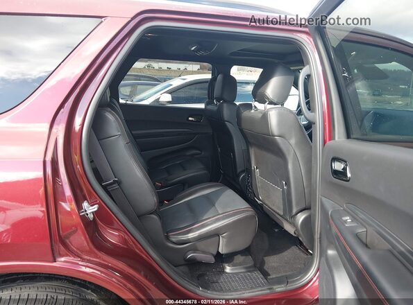 1C4RDJDG9SC517646 2025 DODGE DURANGO Maroon 