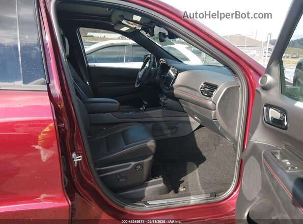 1C4RDJDG9SC517646 2025 DODGE DURANGO Maroon 