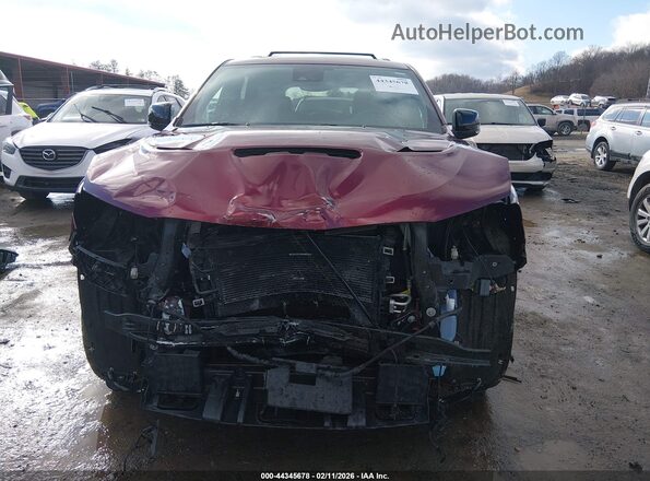 1C4RDJDG9SC517646 2025 DODGE DURANGO Maroon 