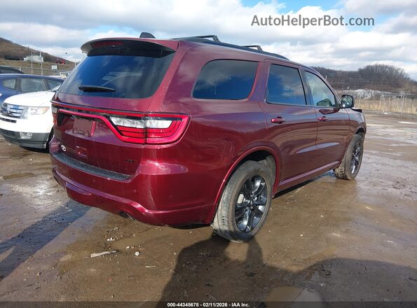 1C4RDJDG9SC517646 2025 DODGE DURANGO Maroon 