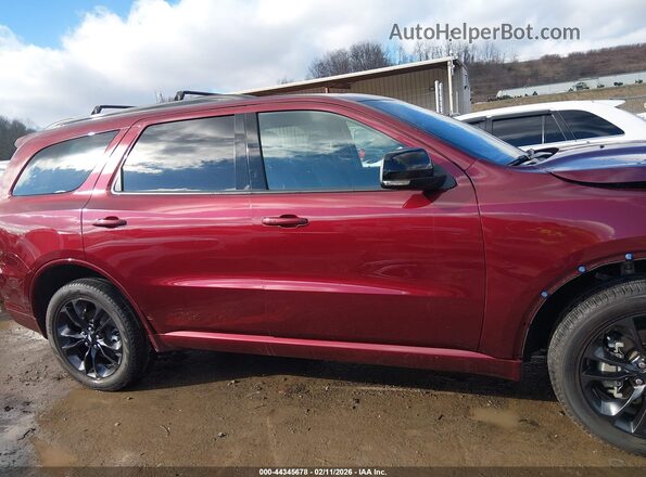 1C4RDJDG9SC517646 2025 DODGE DURANGO Maroon 