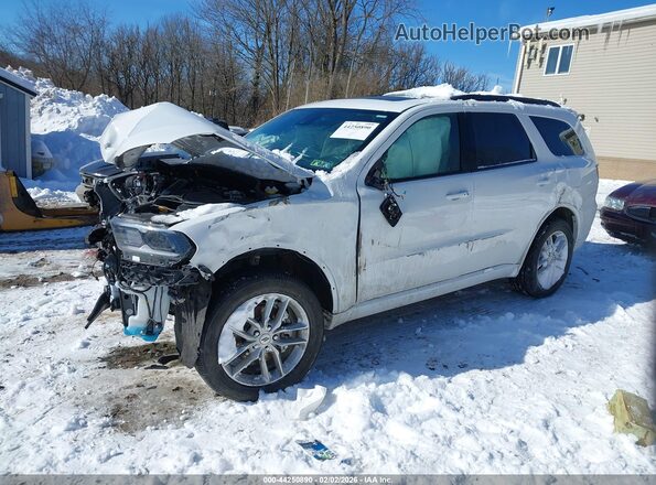 1C4RDJDG9TC159286 2026 DODGE DURANGO Белый Передняя левая четверть