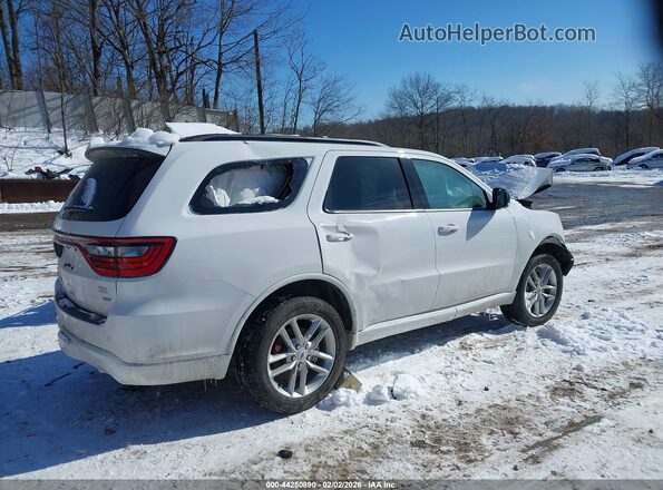 1C4RDJDG9TC159286 2026 DODGE DURANGO Белый Задняя правая четверть