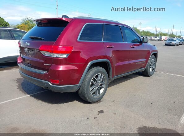 1C4RJEAG8KC555809 2019 JEEP GRAND CHEROKEE Red Trasero derecho