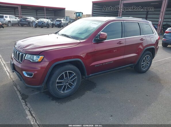 1C4RJEAG8KC555809 2019 JEEP GRAND CHEROKEE Red Vista tres cuartos delantera izquierda