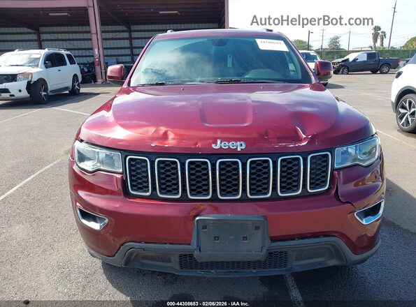1C4RJEAG8KC555809 2019 JEEP GRAND CHEROKEE Red Vista frontal