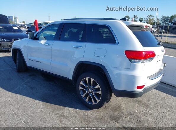 1C4RJEBG2JC109734 2018 JEEP GRAND CHEROKEE White უკანა მარცხენა