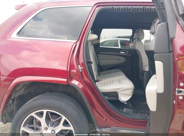 1C4RJEBG4JC181678 2018 JEEP GRAND CHEROKEE Red 