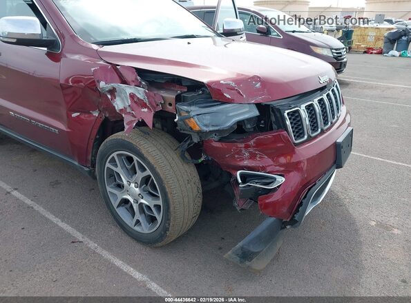 1C4RJEBG5NC154575 2022 JEEP GRAND CHEROKEE WK Red Front view